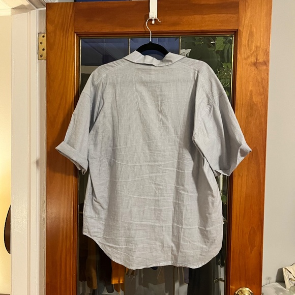 The Group Babaton Withers Blouse Blue Heron L - Picture 4 of 6